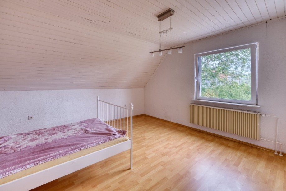 Schlafzimmer Dachgeschosswohnung Braunfels / Altenkirchen