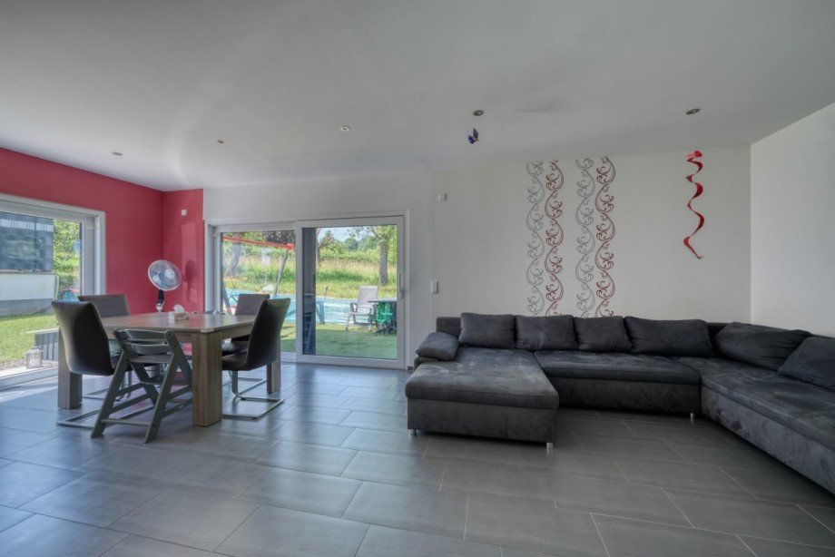 EG_Wohn-Esszimmer Doppelhaush�lfte Wettenberg / Launsbach