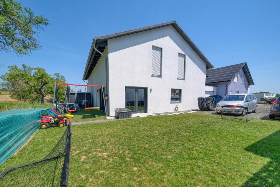 Au�enbereich_Garten Doppelhaush�lfte Wettenberg / Launsbach