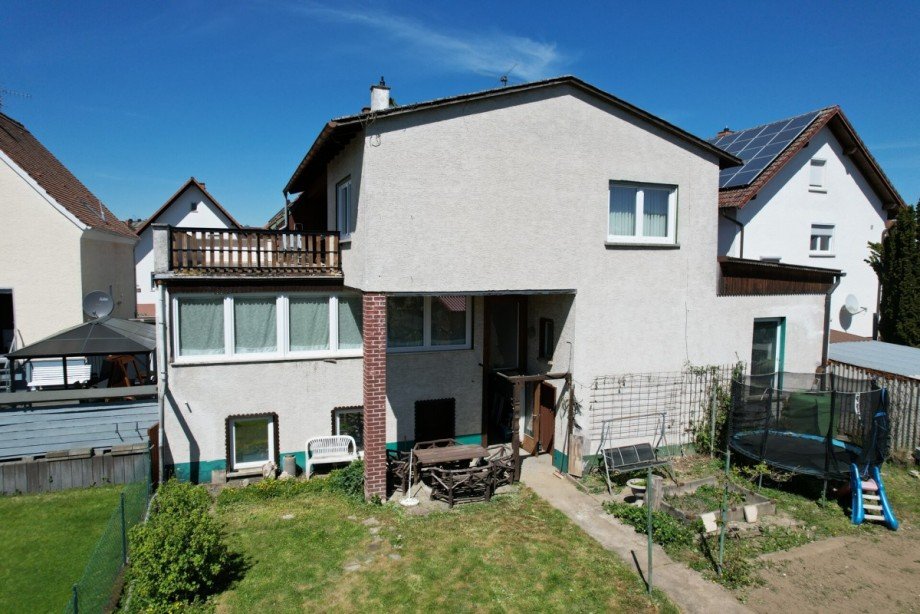 R�ckansicht Erdgeschosswohnung Wetzlar / M�nchholzhausen