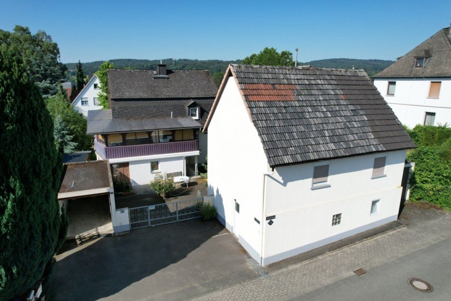 R�ckansicht Einfamilienhaus Ehringshausen