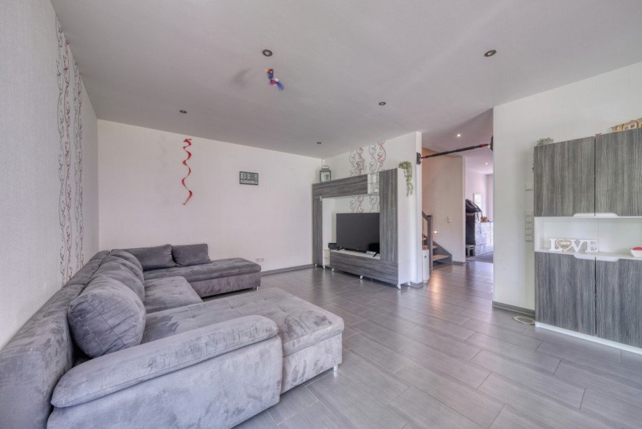 EG_Wohn-Esszimmer (2) Doppelhaush�lfte Wettenberg / Launsbach