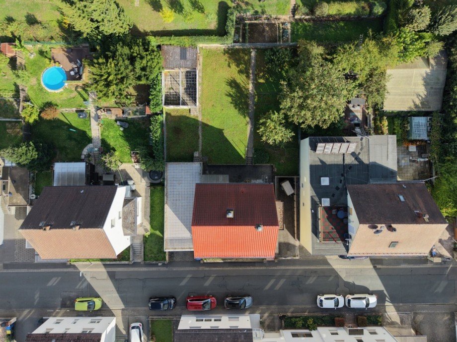 Vogelperspektive Einfamilienhaus Wetzlar / Naunheim