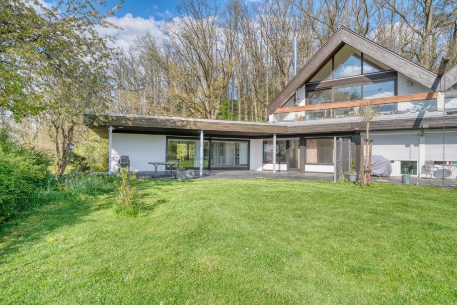 R�ckansicht Erdgeschosswohnung Wetzlar