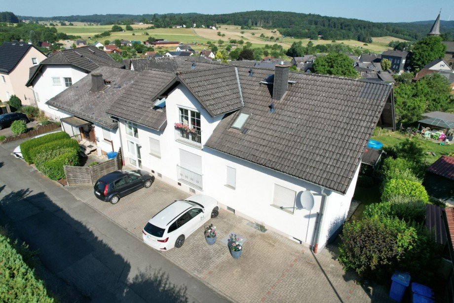 Drohnenansicht_rechts Mehrfamilienhaus Hohenahr / Altenkirchen