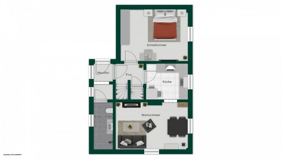 EG_m�bliert Einfamilienhaus Solms