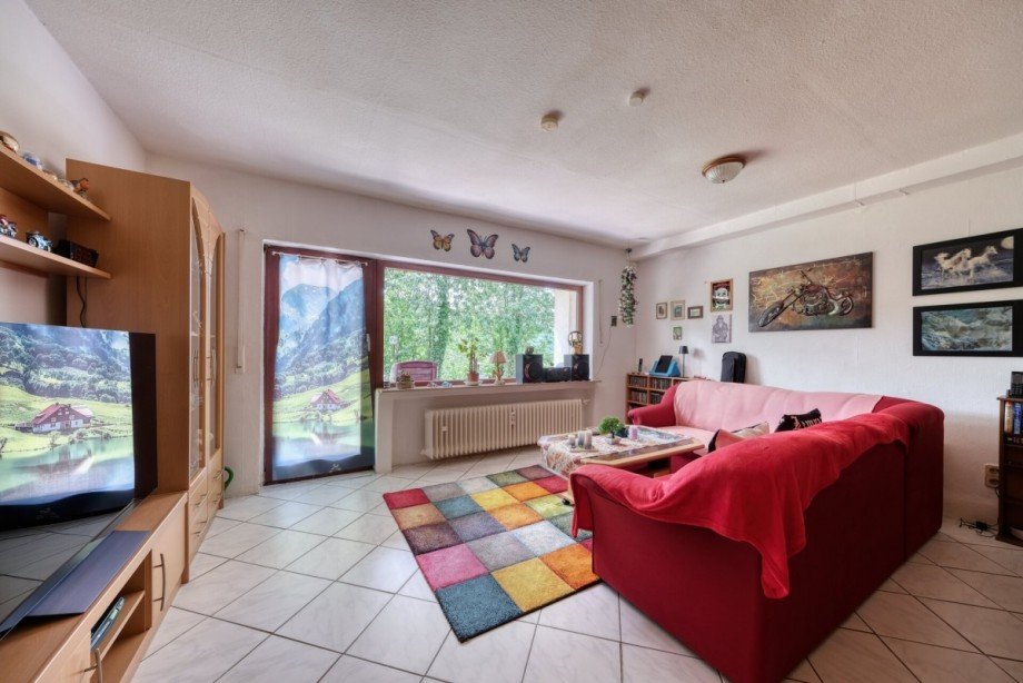 Wohnzimmer Zweifamilienhaus Bischoffen