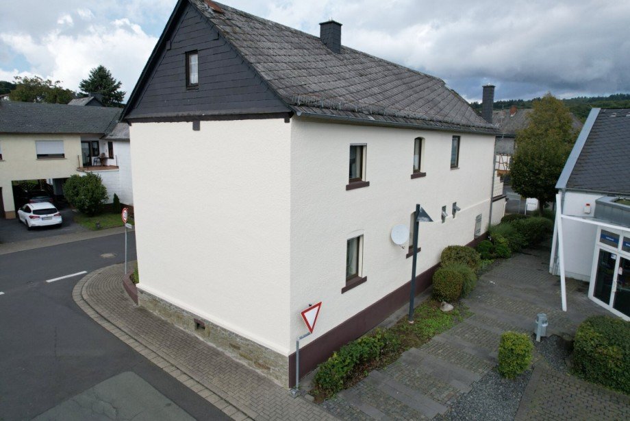 R�ckansicht Einfamilienhaus Greifenstein / Ulm