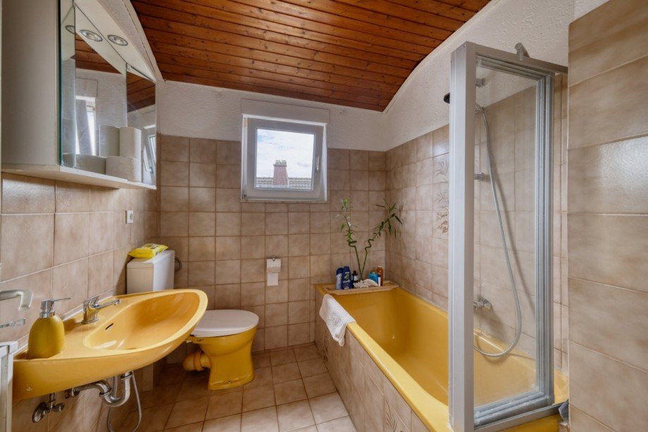Badezimmer Dachgeschosswohnung Braunfels / Altenkirchen