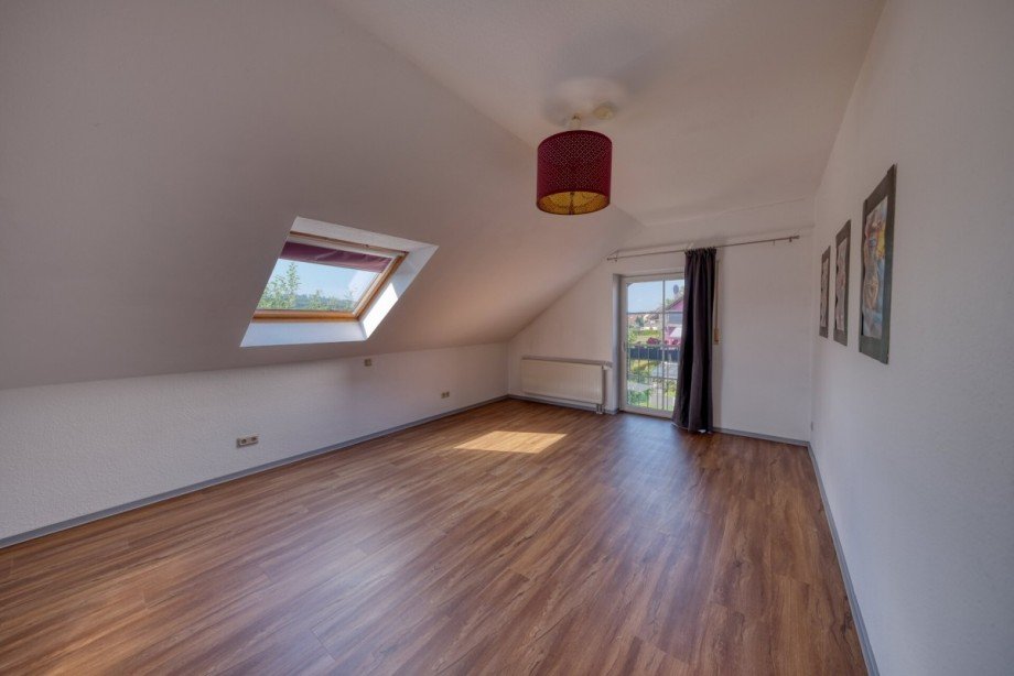 Schlafzimmer Dachgeschosswohnung Hohenahr / Altenkirchen